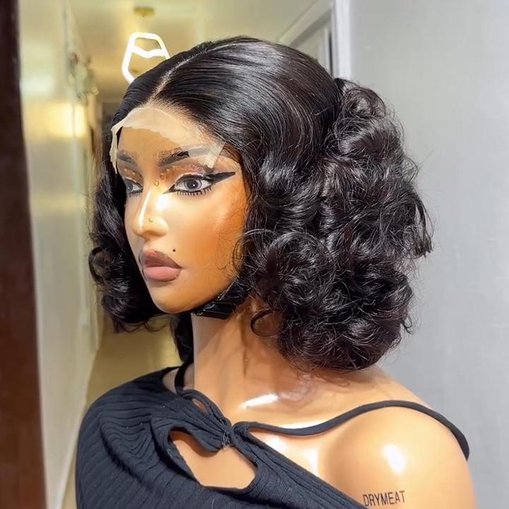 SDD Bouncy Curls Glueless 5x5 Closure Wig