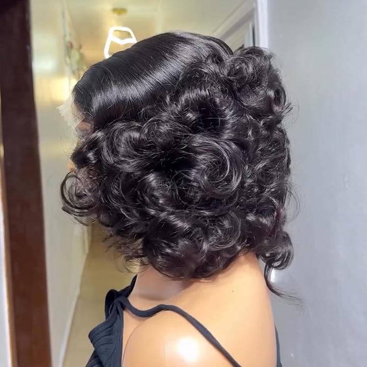 SDD Bouncy Curls Glueless 5x5 Closure Wig