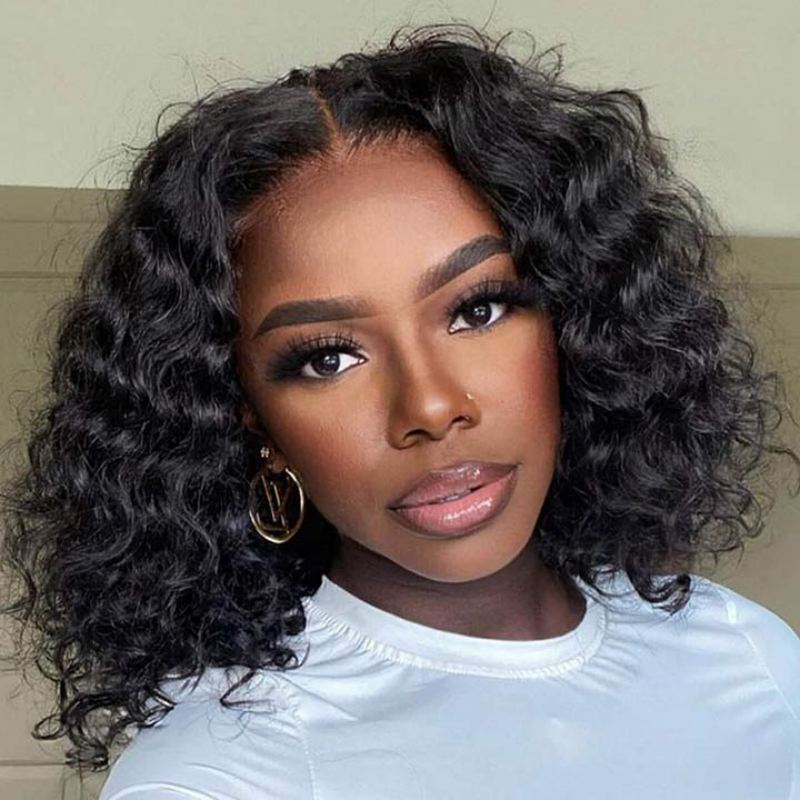 Suprcurls 13A Glueless 4x4 Lace Closure Water Wave Human Hair Wigs