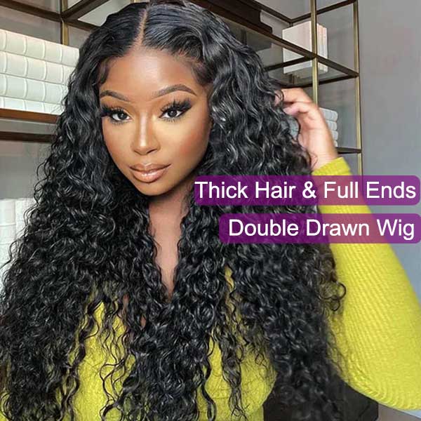 ZA STOCKS 2 Days Shipping Deep Wave Glueless 4x4 Closure Wigs
